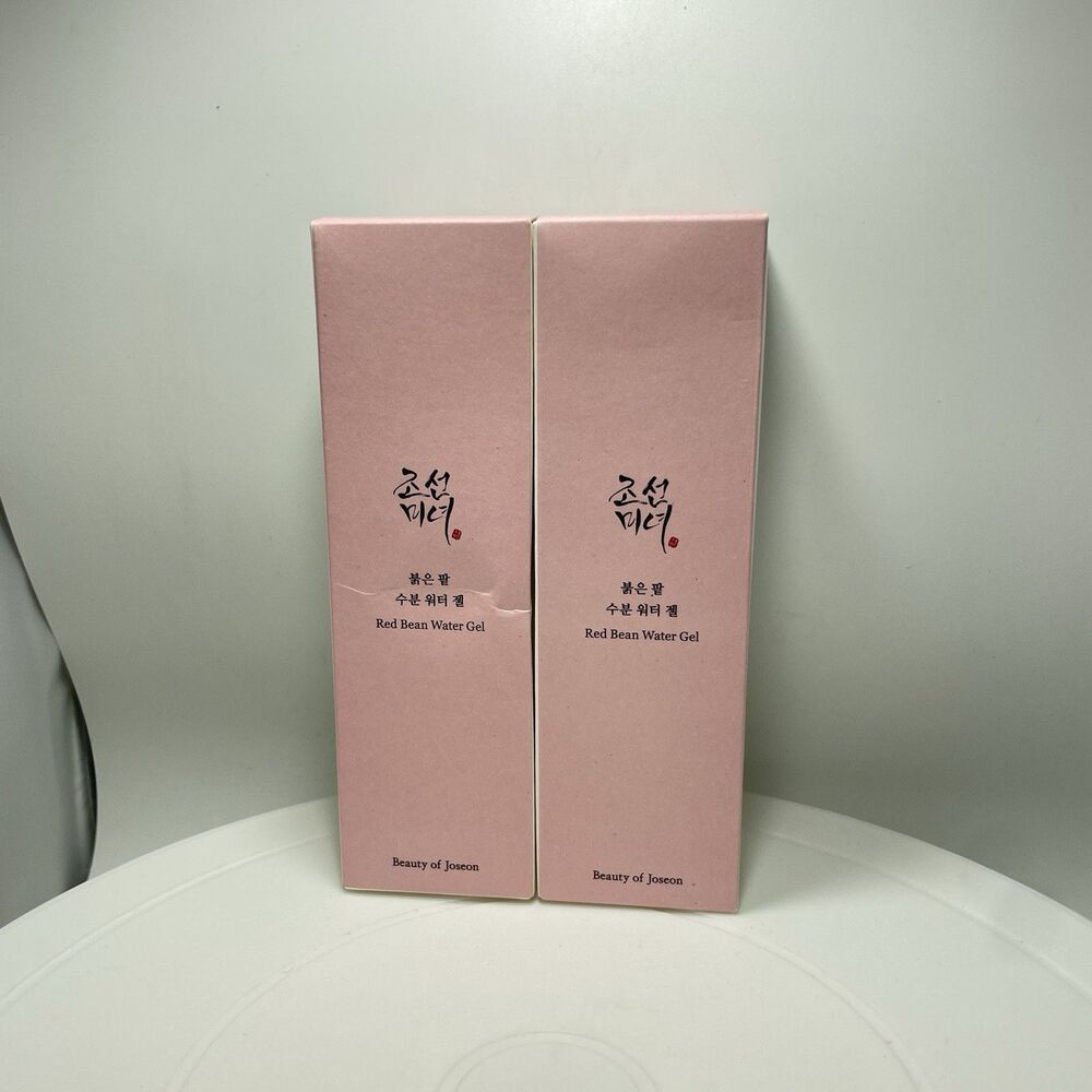 Lot of 2 Beauty of Joseon Red Bean Water Gel 3.38 Fl Oz 100 ml New Sealed